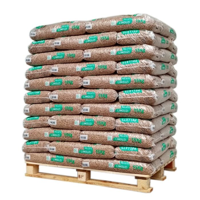 Palette De Pellet Limouzi – 66 Sacs De 15 Kg
