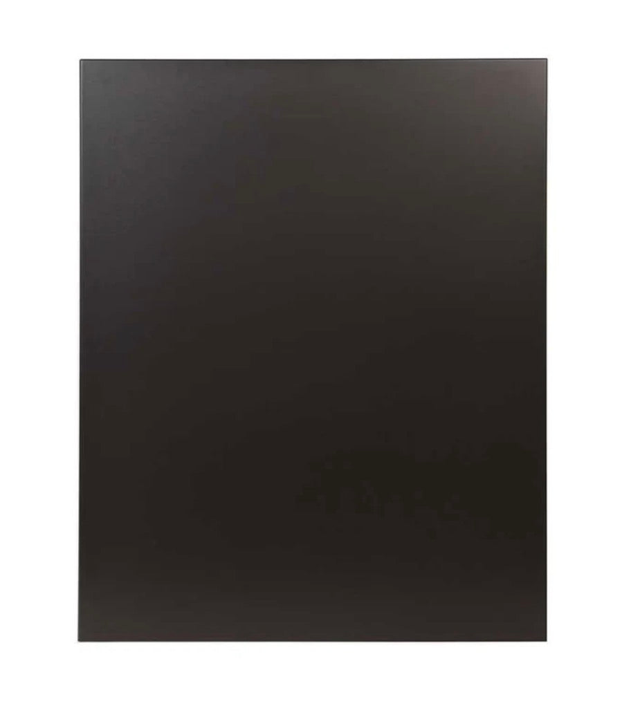 Plaque murale Unie noire