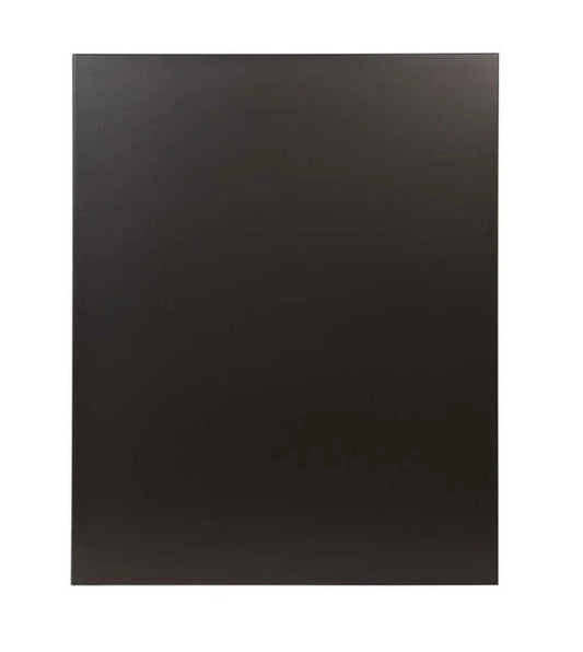 Plaque murale Unie noire