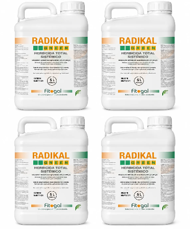 Désherbant Radikal Green Herbicide systémique  4 x 5 L