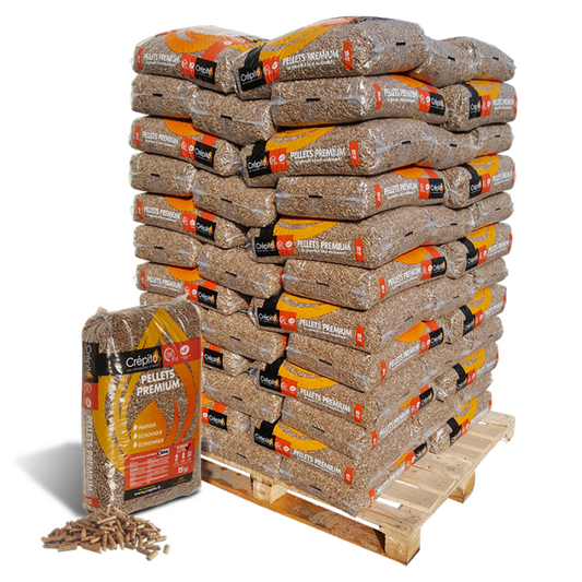 72 sacs PELLETS PREMIUM CRÉPITO