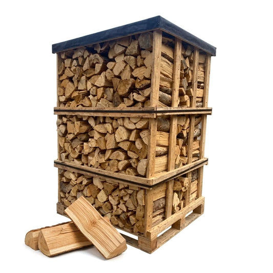 Palette 2 Stères Bûches 1m Feuillus